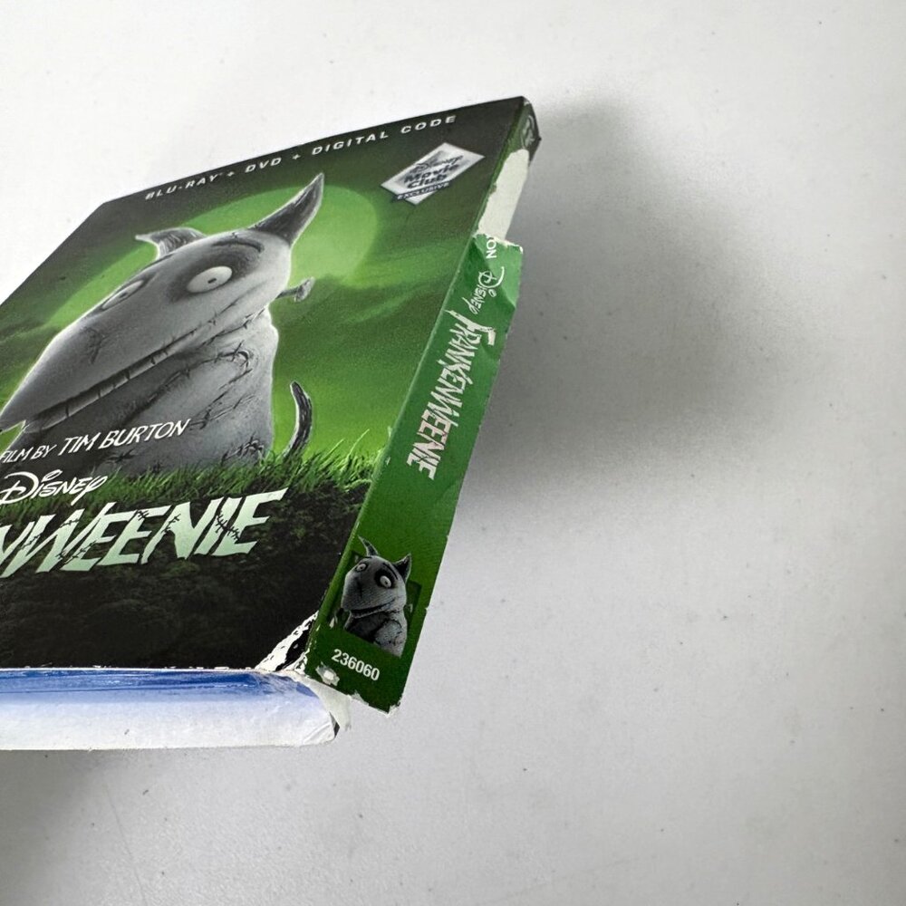 Frankenweenie Blu-ray DVD‎ Disney Movie Club Kids Family NEW Sealed - Picture 2 of 8